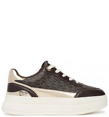 Sneakersy MICHAEL Michael Kors brązowe dziecięce 