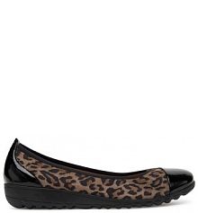 Baleriny Caprice czarne damskie 