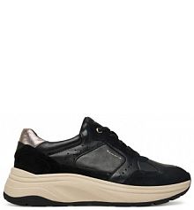 Sneakersy Tamaris czarne damskie 