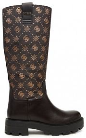 Kozaki Guess brązowe damskie 