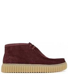 Trzewiki Clarks bordowy męskie 