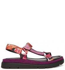 Sandały na koturnie Tamaris różowe 