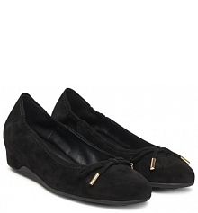 Baleriny HÖGL czarne damskie 