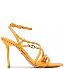 Sandały na szpilce Aldo pomarańczowe 
