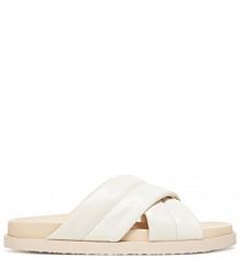 Klapki HÖGL écru damskie 