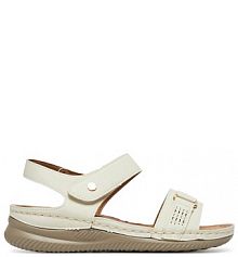 Sandały Clara Barson écru damskie 