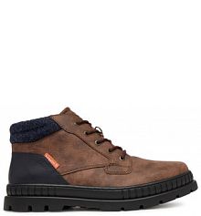 Trzewiki Bugatti brązowe męskie 