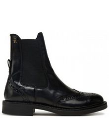 Botki Tommy Hilfiger czarne damskie 