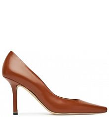 Szpilki BOSS brązowe 