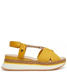 Espadryle Gioseppo żółte damskie 