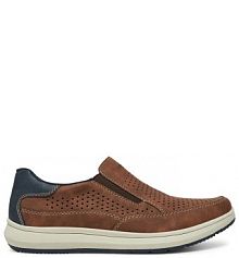 Półbuty Rieker brązowe męskie 