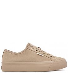 Sneakersy Calvin Klein beżowe damskie 