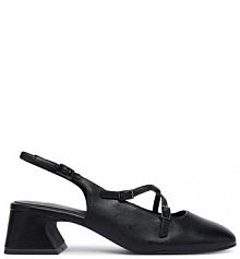 Sandały na słupku Tamaris czarne 