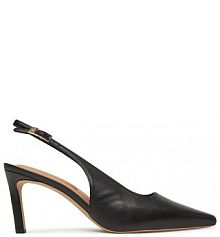 Sandały na szpilce Tommy Hilfiger czarne 