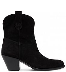 Botki Polo Ralph Lauren czarne damskie 