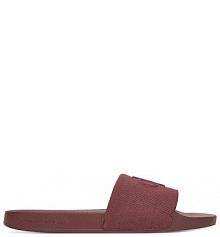 Klapki Calvin Klein Jeans brązowe męskie 