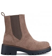 Botki Clara Barson beżowe damskie 