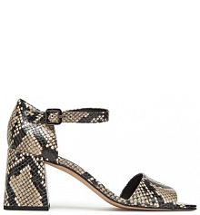 Sandały na słupku HÖGL brązowe 