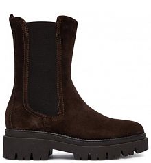 Botki Tamaris brązowe damskie 