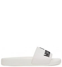 Klapki LOVE MOSCHINO białe damskie 