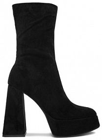 Botki na słupku DeeZee czarne 