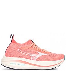 Buty do biegania na asfalt Mizuno koralowy damskie 