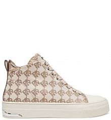 Trampki wysokie DKNY beżowe damskie 