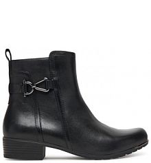 Botki Caprice czarne damskie 