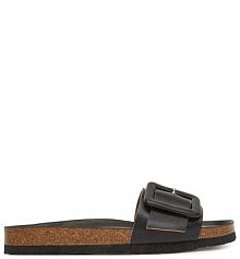 Klapki Dr. Brinkmann czarne damskie 