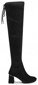 Kozaki na obcasie DeeZee czarne 