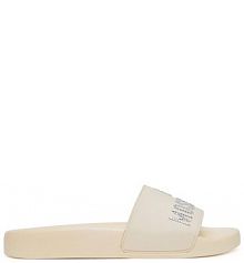 Klapki LOVE MOSCHINO écru damskie 