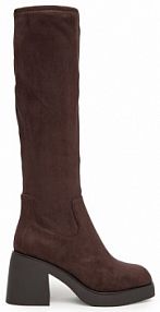 Kozaki na obcasie Aldo brązowe 