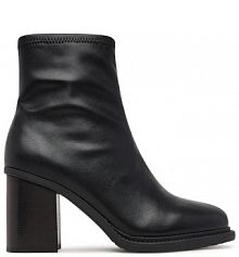 Botki na słupku Aldo czarne 