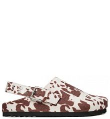 Klapki JENNY brązowe damskie 