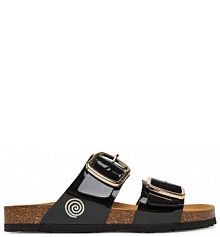 Klapki Dr. Brinkmann czarne damskie 