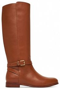 Kozaki LAUREN RALPH LAUREN brązowe damskie 