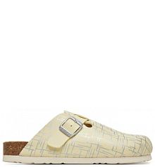 Klapki Dr. Brinkmann żółte damskie 