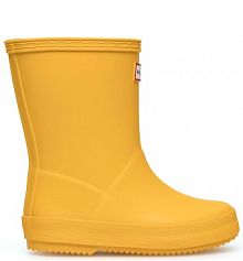 Kalosze Hunter żółte dziecięce 