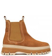 Botki Tamaris brązowe damskie 