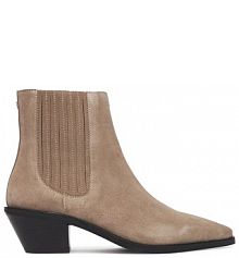 Botki BOSS brązowe damskie 