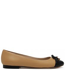 Baleriny Aldo brązowe damskie 