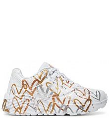 Sneakersy Skechers białe dziecięce 