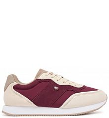 Sneakersy Tommy Hilfiger beżowe damskie 