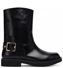 Botki BOSS czarne damskie 