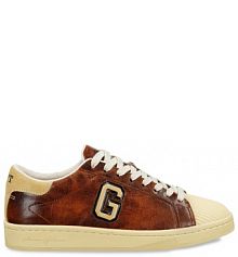 Sneakersy Gant brązowe męskie 