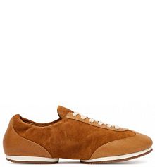 Sneakersy Polo Ralph Lauren brązowe damskie 