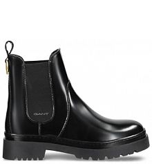 Botki Gant czarne damskie 
