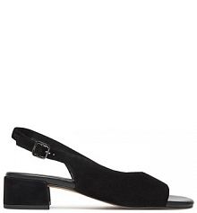 Sandały na słupku HÖGL czarne 