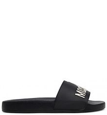 Klapki LOVE MOSCHINO czarne damskie 