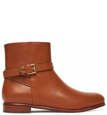 Botki LAUREN RALPH LAUREN brązowe damskie 